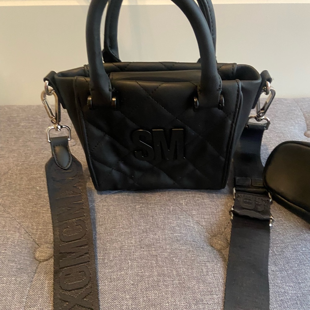 Black Quilted Handbag